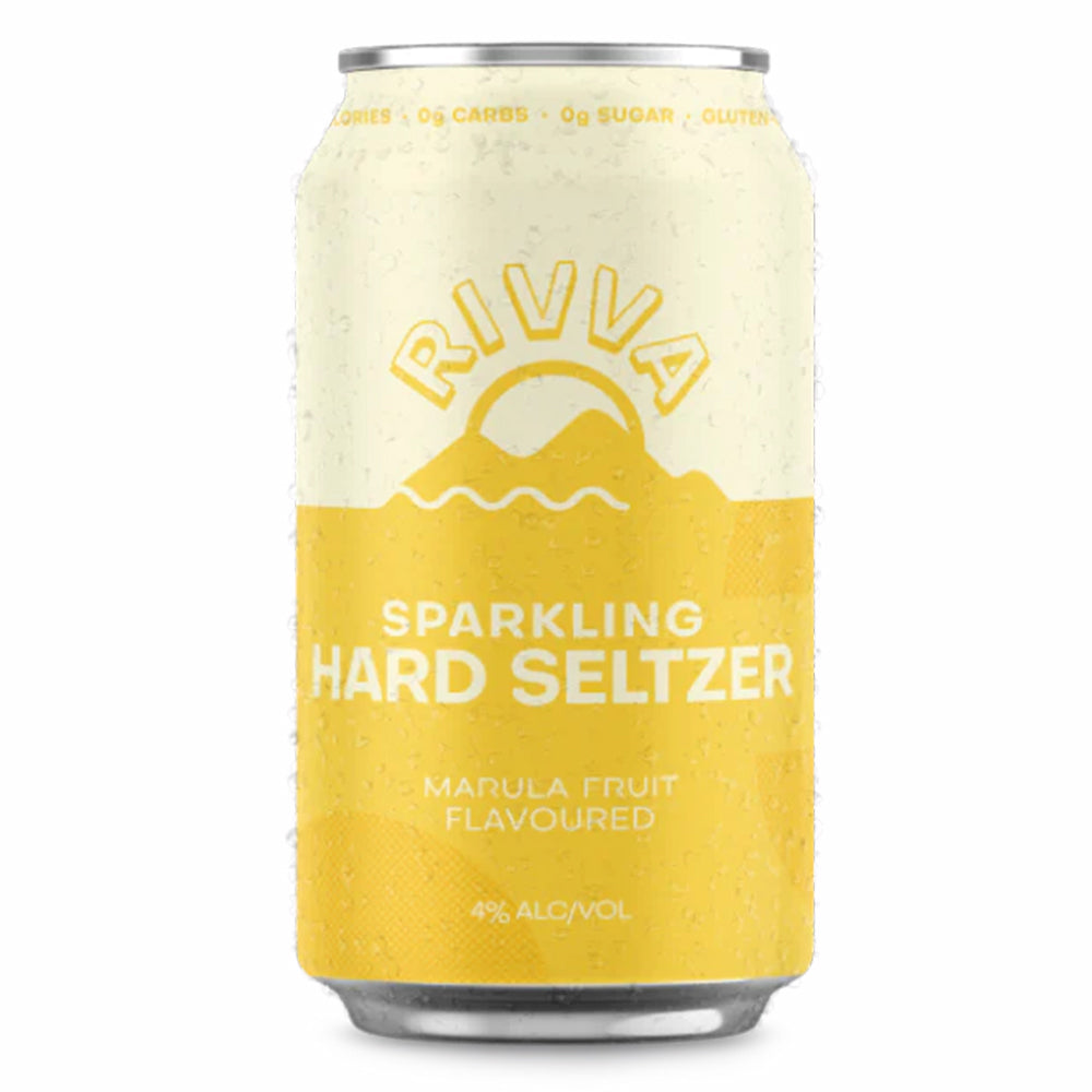 Buy Rivva Hard Seltzer 330ml Can 4 Pack Marula Fruit Online 7548