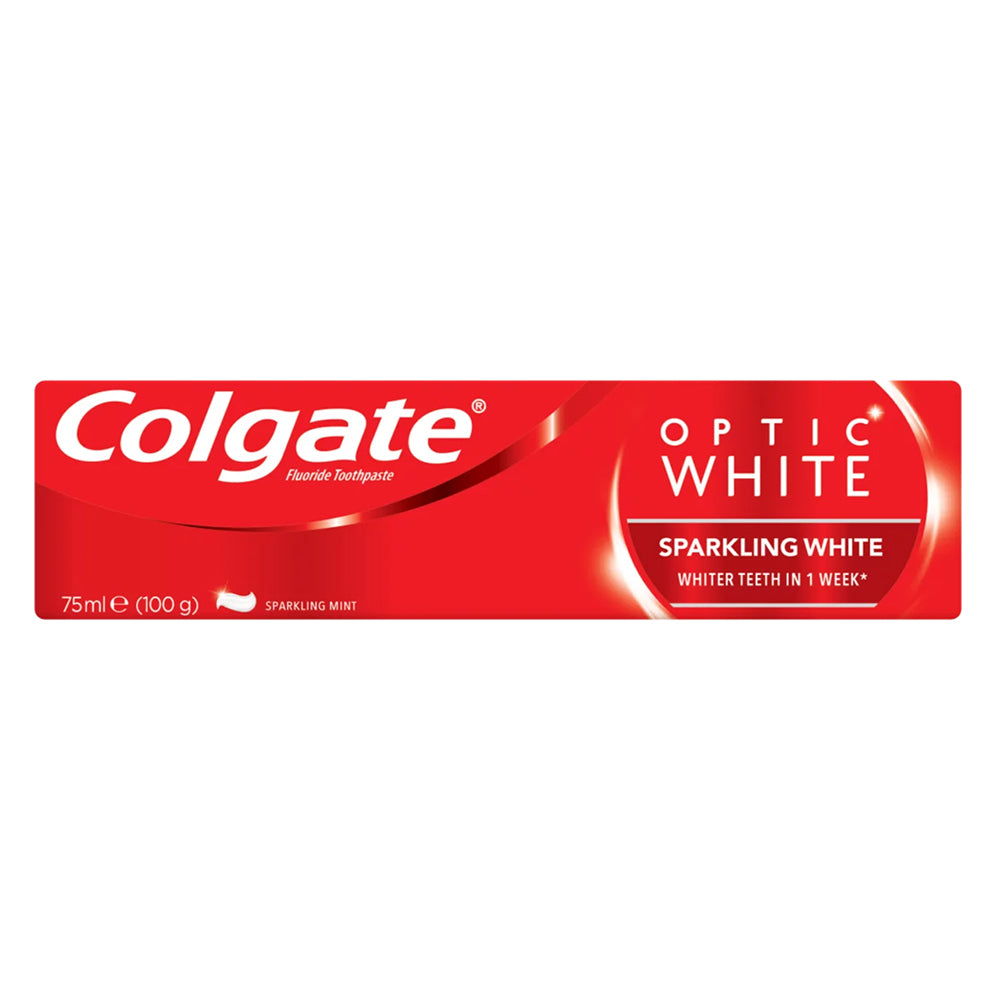 Colgate optic Sparkling White 100g ×2