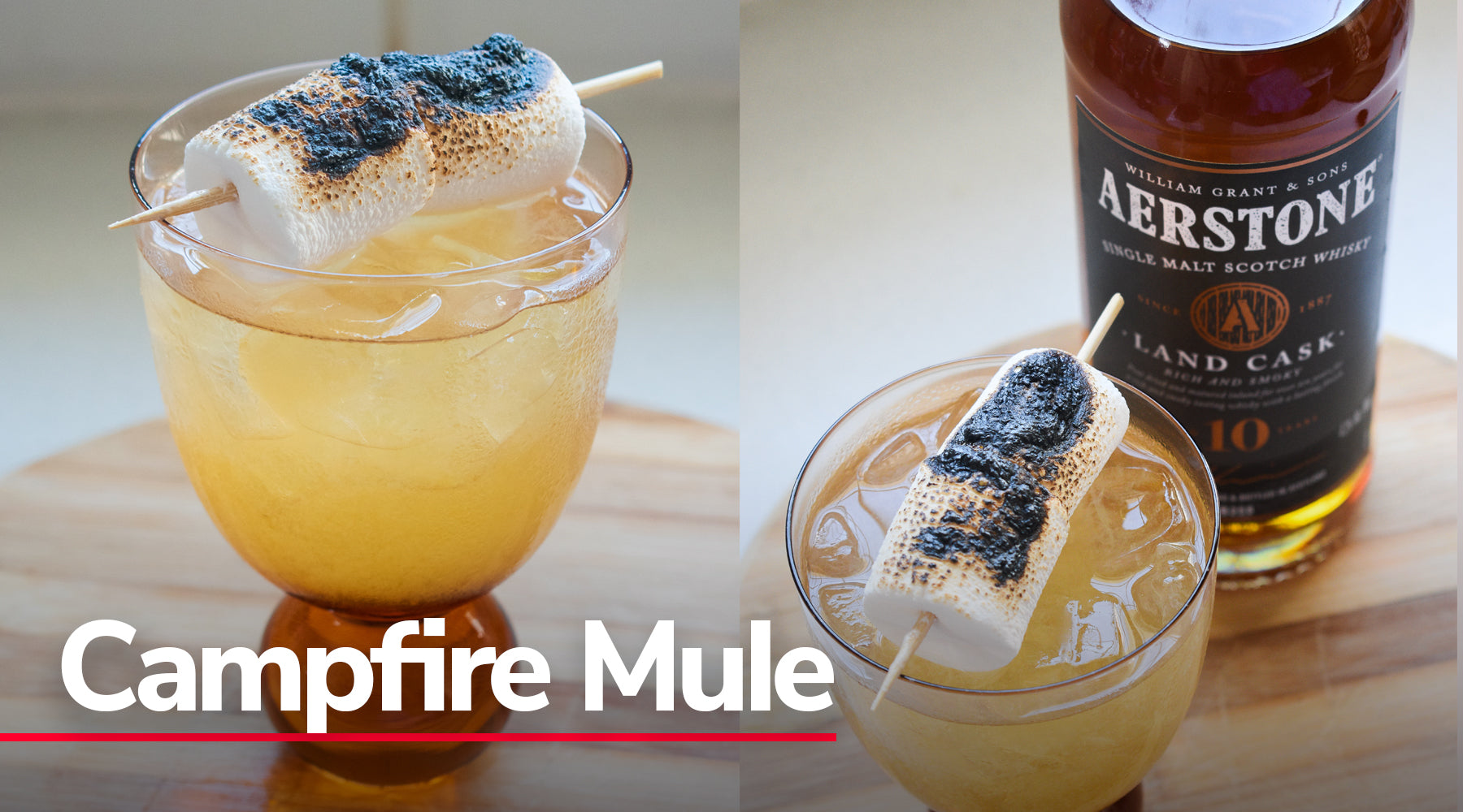 Campfire Mule With Aerstone Whisky