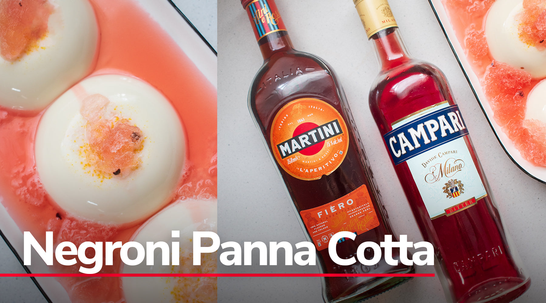 Negroni Panna Cotta