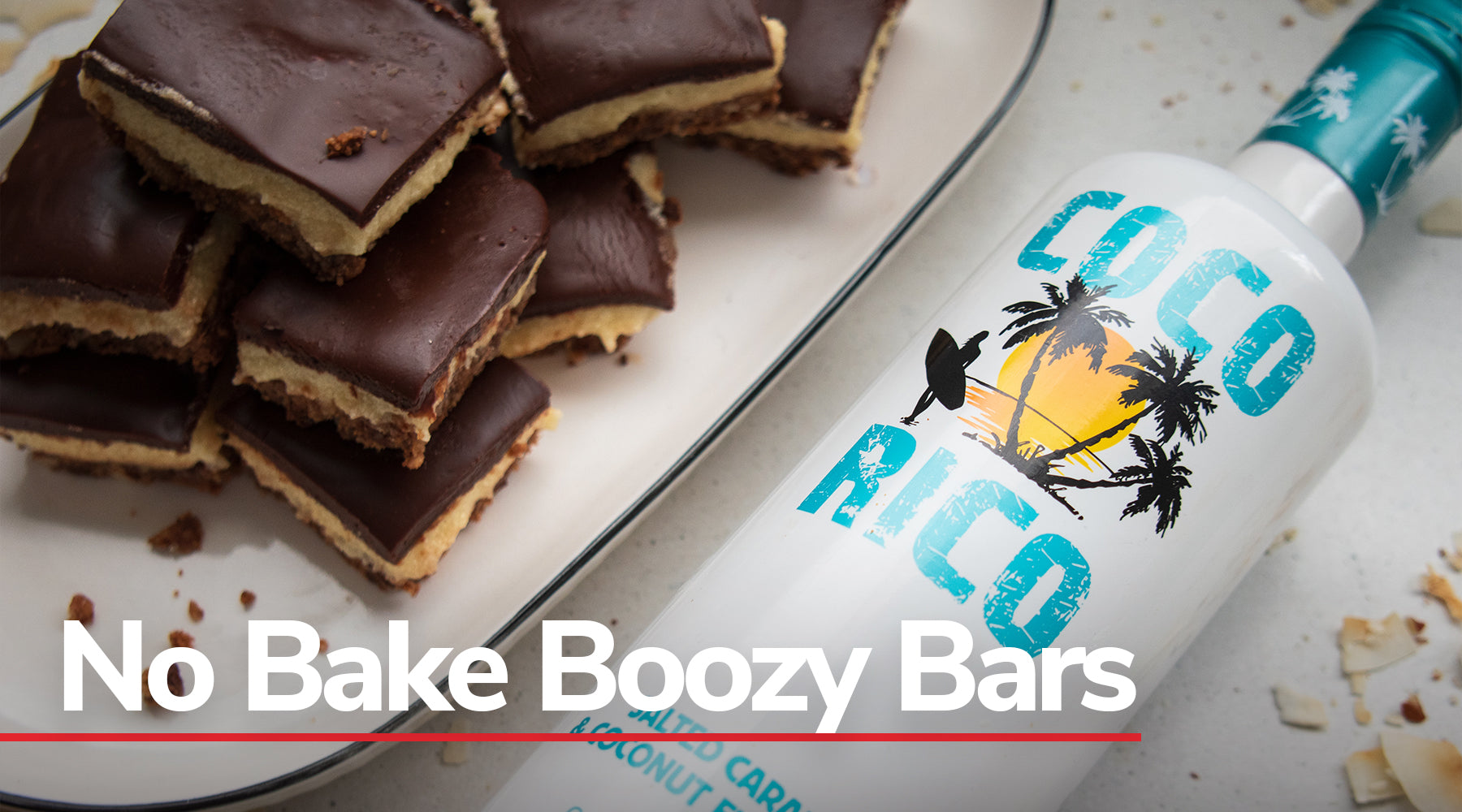 No-Bake Boozy Bars – Made With Your Favourite Liqueur