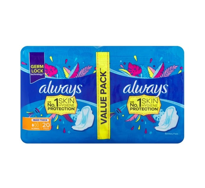 Always Duo Maxi Thick Pads Normal - 20