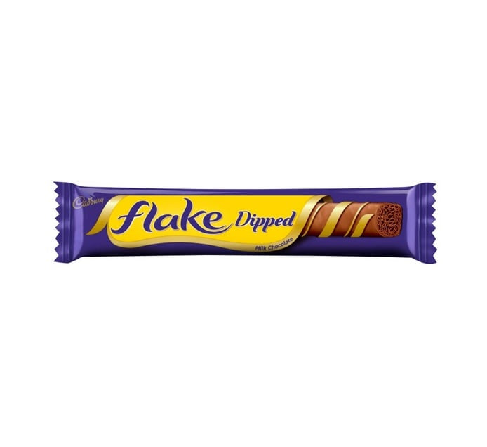 Cadbury Dipped Flake Milk Chocolate Bar 32g