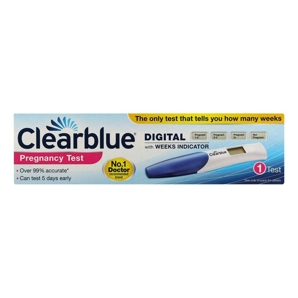 Clearblue Pregnancy Test - Digital - 1 Test