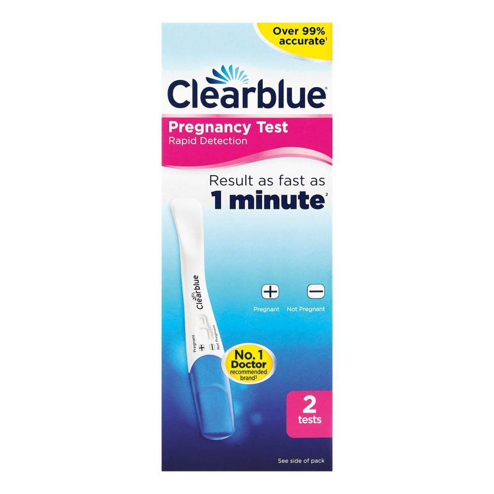 Clearblue Pregnancy Test - Rapid Detection  - 2 Tests