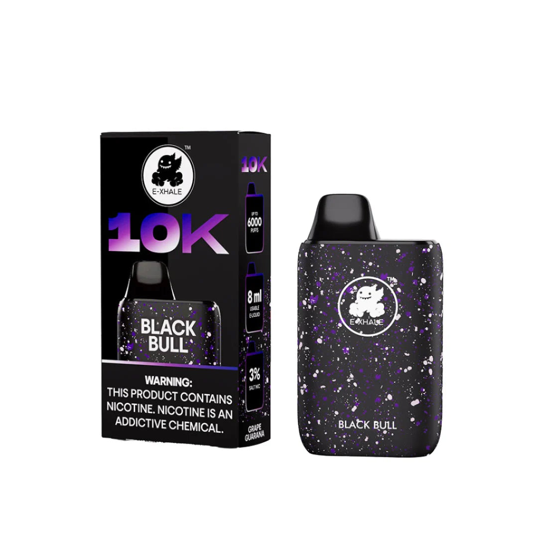 E-XHALE 10K - Black Bull - 3%