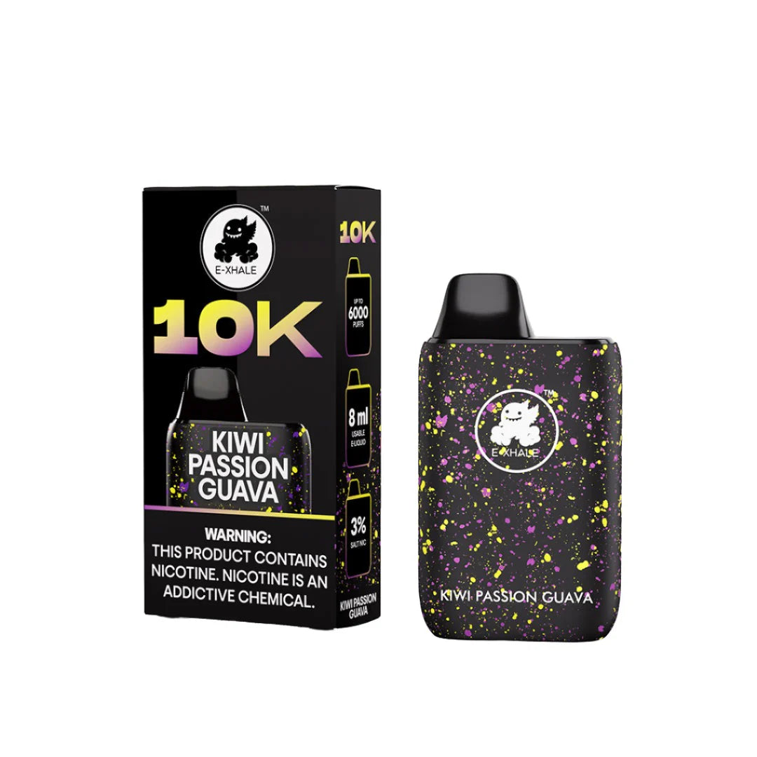 E-XHALE 10K - Kiwi Passion Guava - 3%