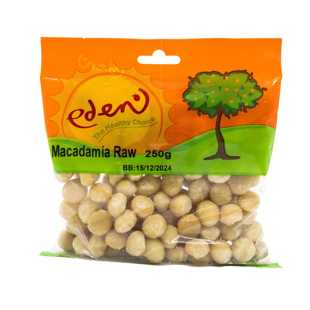 Eden Macadamia Nuts Raw 250g