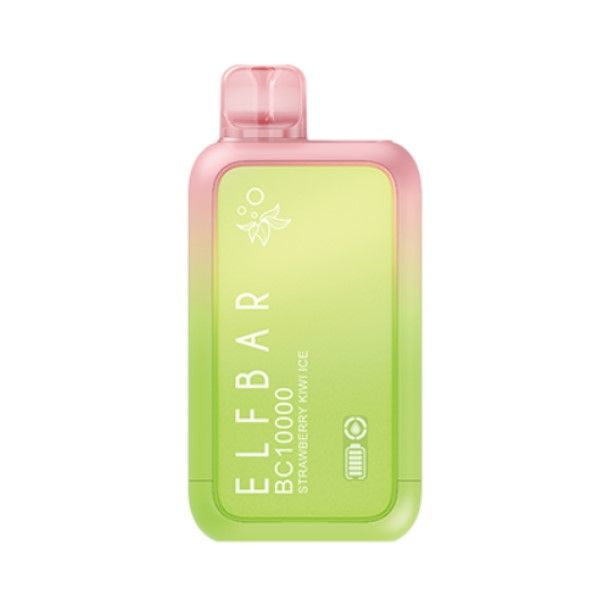 Elf Bar Rechargeable BC10000 50mg - Strawberry Kiwi Ice