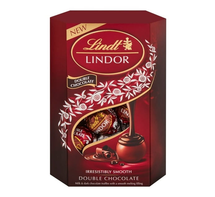 Lindt Lindor Double Chocolate Truffles 200g