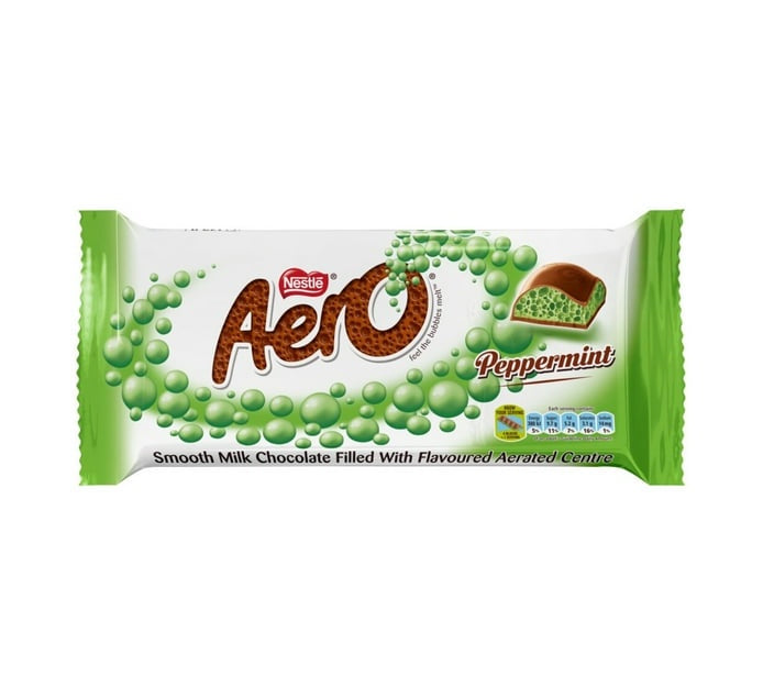 Nestle Aero Jumbo Bar Mint 135g