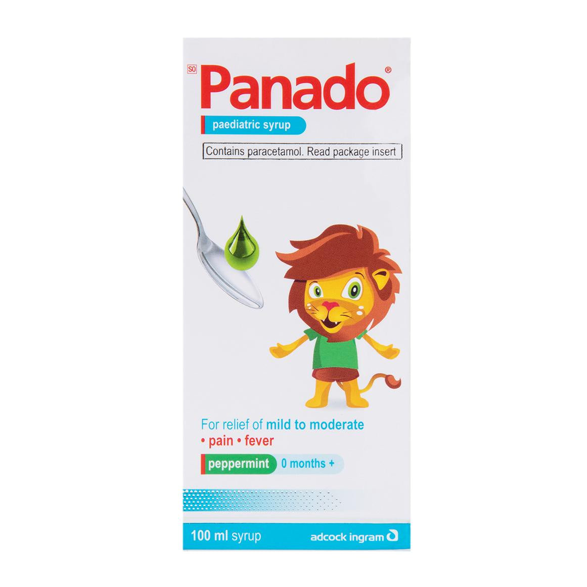 Panado Syrup Peppermint 100ml