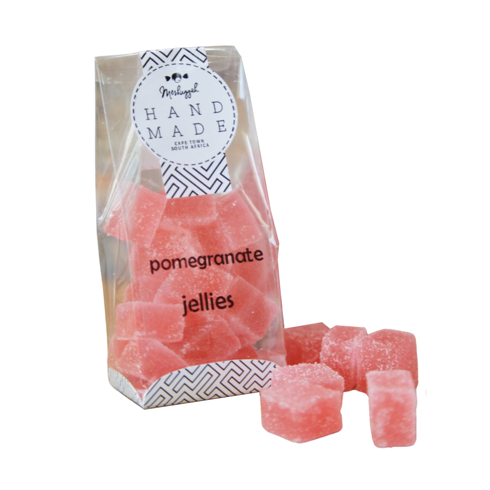 Meshuggah Pomegranate Jelly Squares 100g