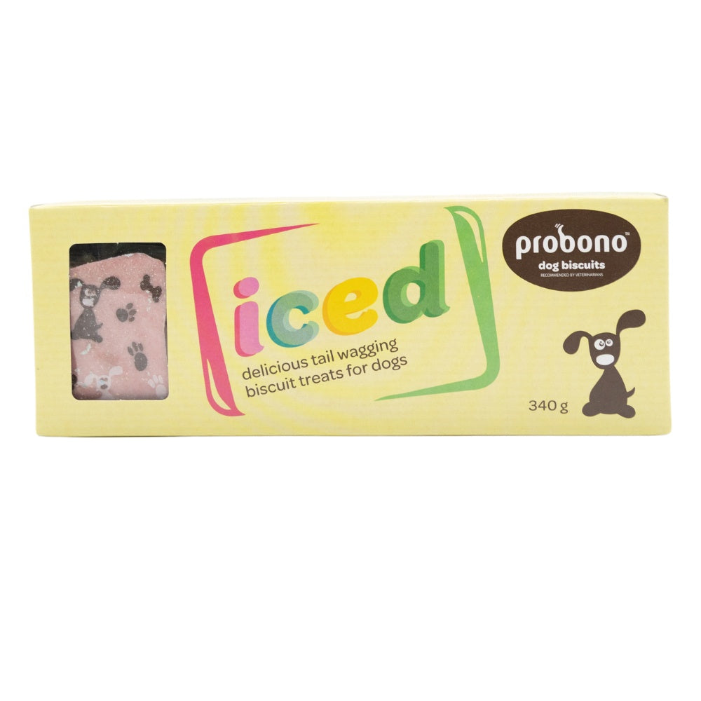 Probono Dog Biscuits 340g - Iced