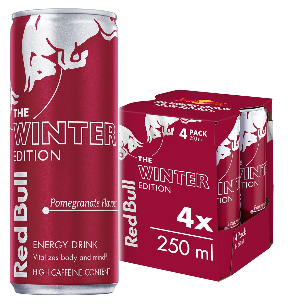 Red Bull Energy Drink The Winter Edition Pomegranate