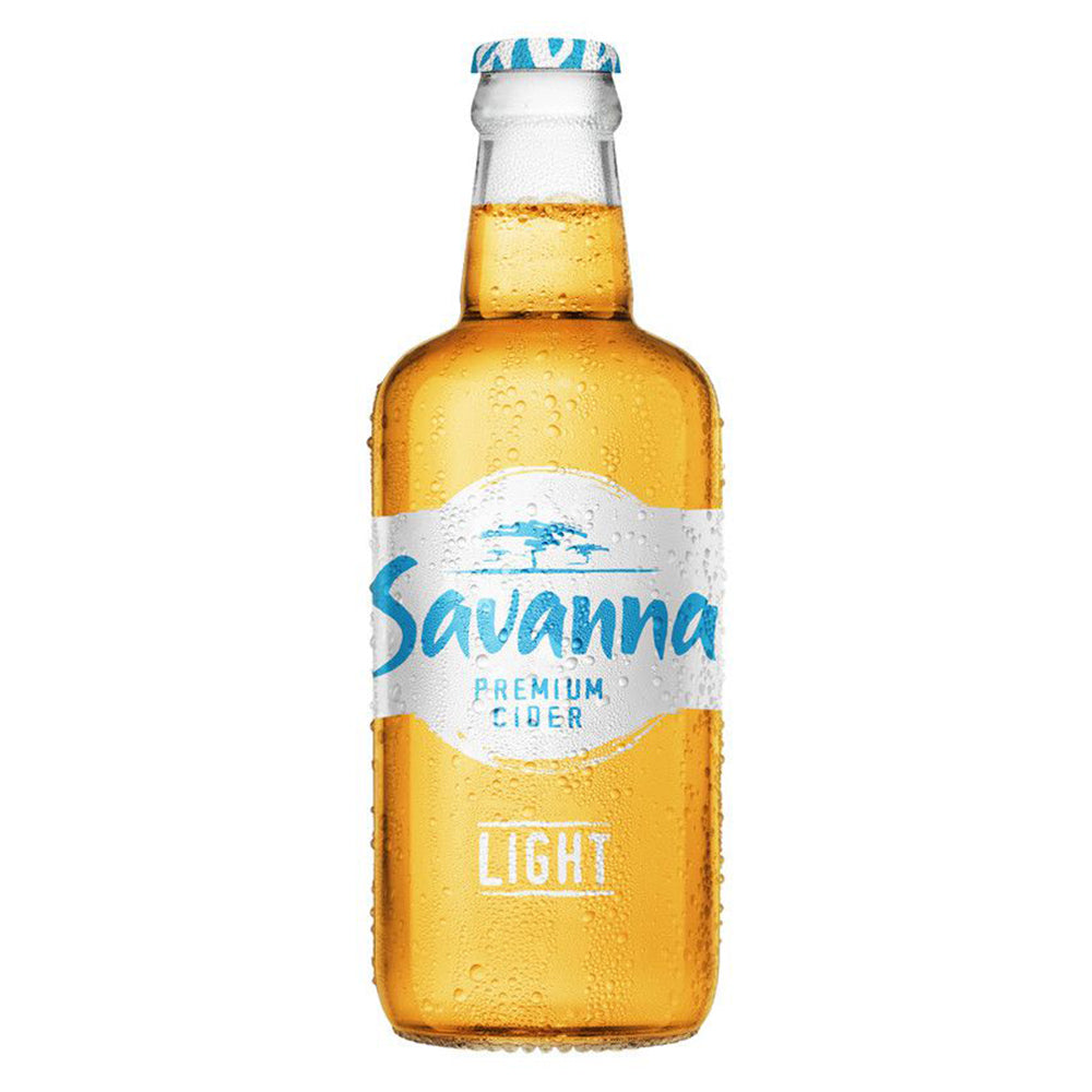 Buy Savanna Light 330ml Bottle 6 Pack Online