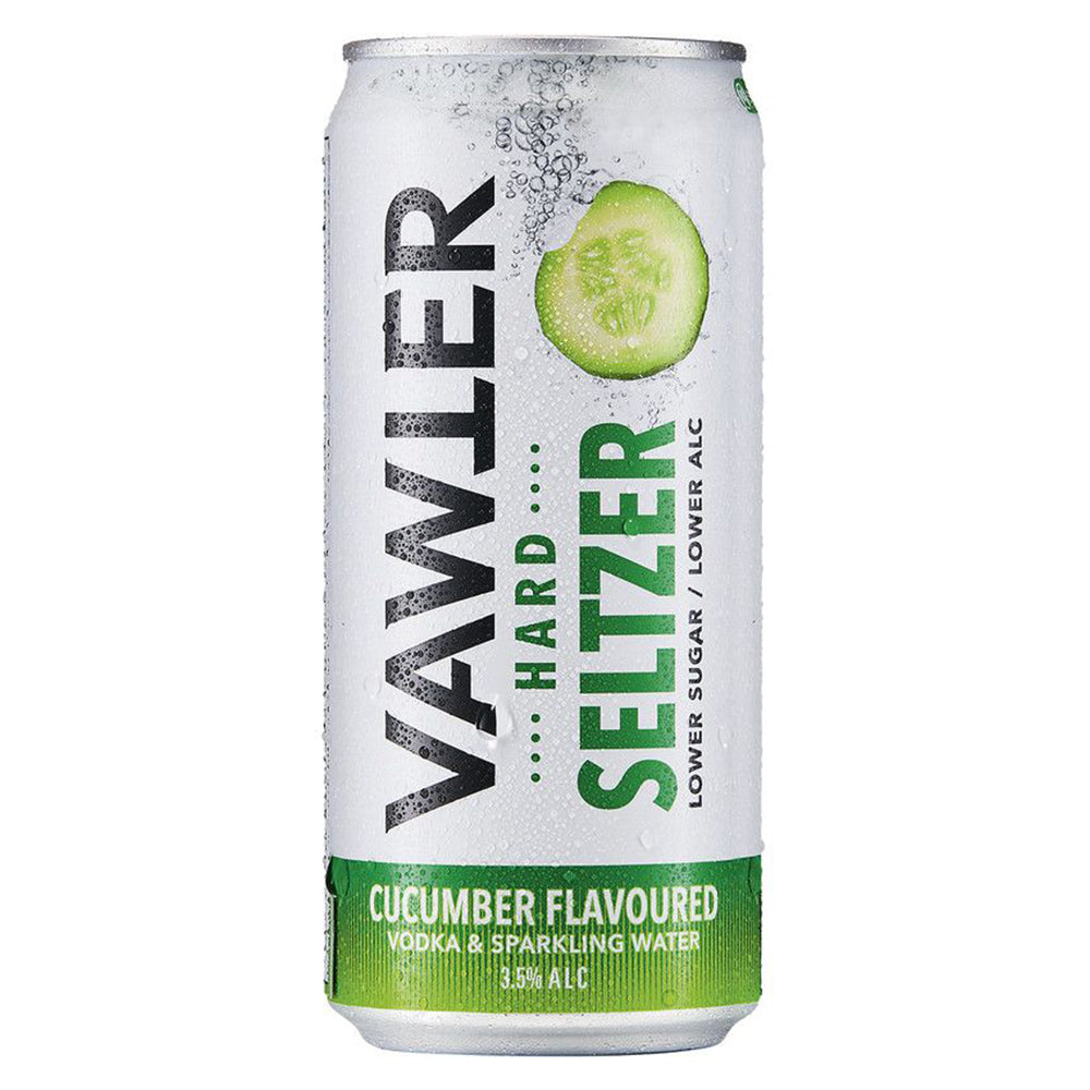 Buy Vawter Cucumber Hard Seltzer 300ml Can 6 Pack Online